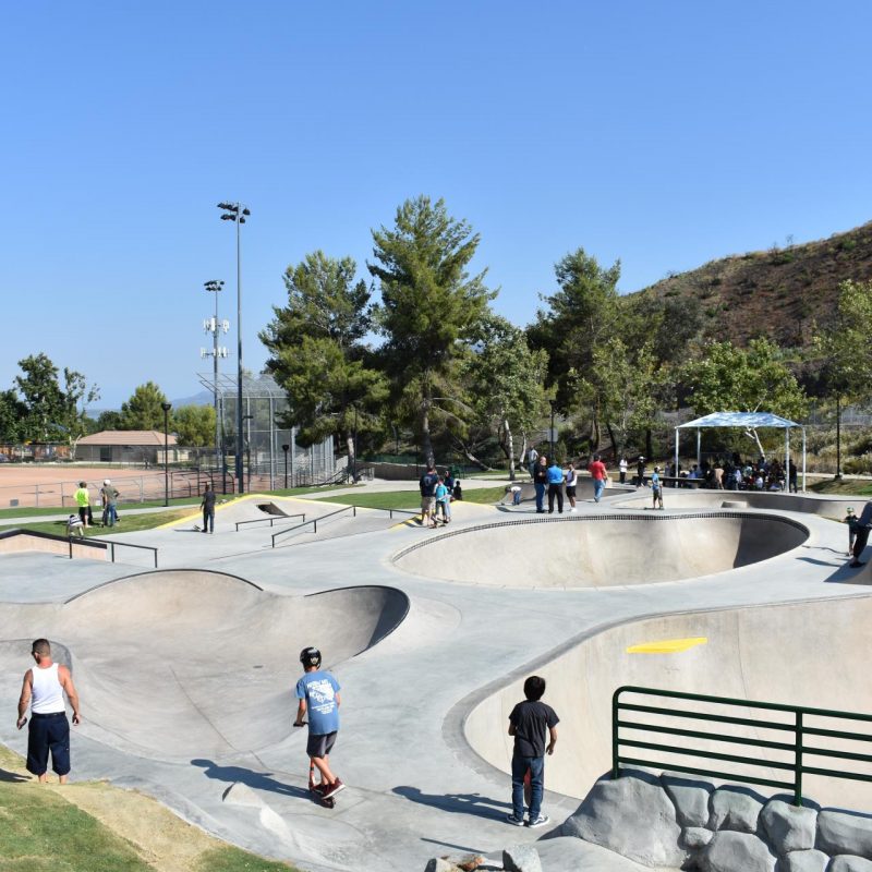 Grindline Skateparks McVicker Canyon Skatepark Lake Elsinore CA